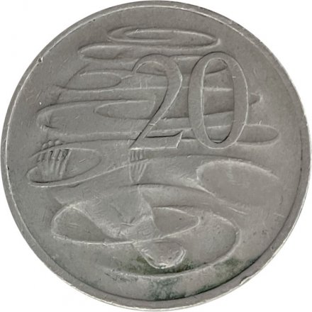 Австралия 20 центов 1973 год - Утконос