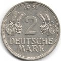 ФРГ 2 марки 1951 год (F)