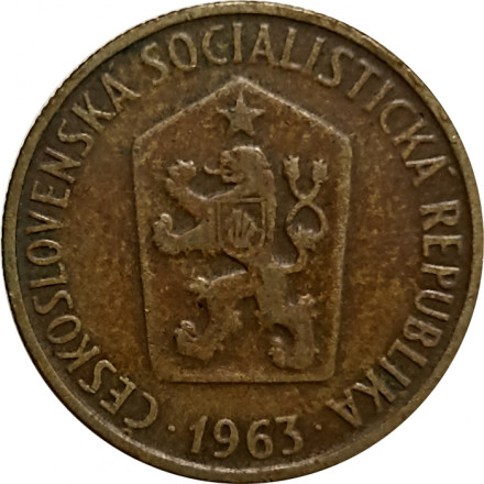 Чехословакия 50 геллеров 1963 год