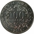 Западная Африка 100 франков 2018 год