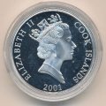 Острова Кука 10 долларов 2001 год - Олимпийские Игры