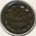 Аргентина 2 сентаво 1942 год