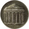 Настольная медаль Павловск. Храм Дружбы. Архитектор Ч. Камерон. 1782 г.