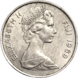 Фиджи 5 центов 1969 год