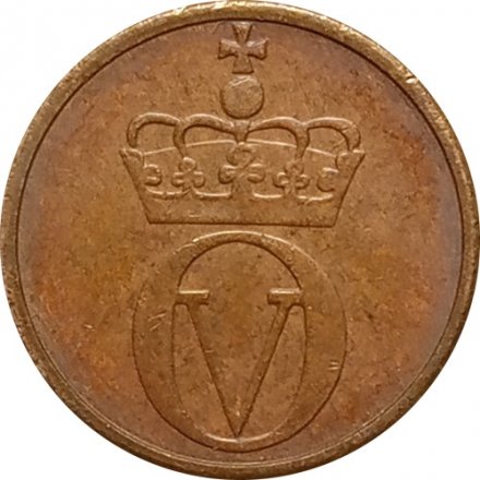 Норвегия 1 эре 1971 год - Белка