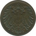 Германия 1 пфенниг 1912 год (J)