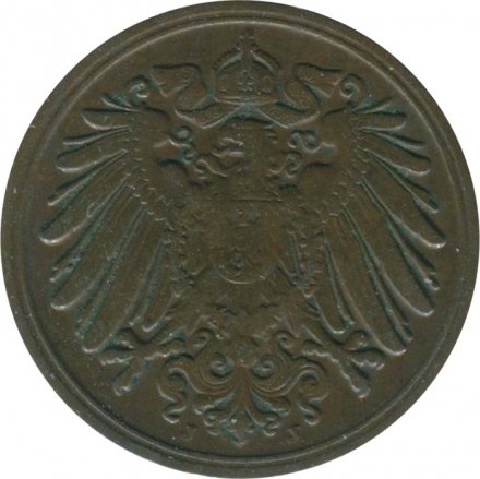 Германия 1 пфенниг 1912 год (J)