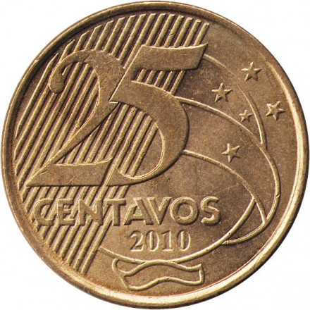 Бразилия 25 сентаво 2010 год - Мануэль Деодоро да Фонсека