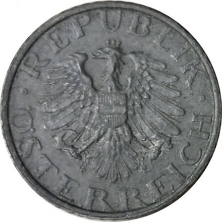 Австрия 5 грошей 1948 год