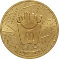 Жетон Макдональдс 30 лет дружбы. Картофель фри СПМД