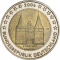 Германия 2 евро 2006 год - Федеральная земля Шлезвиг-Гольштейн