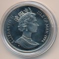 Остров Мэн 1 крона 1994 год - Заповедник планета Земля. Олени