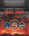 Украина 5 гривен 2015 год - Комплект из трёх монет посвящённых Майдану (буклет)
