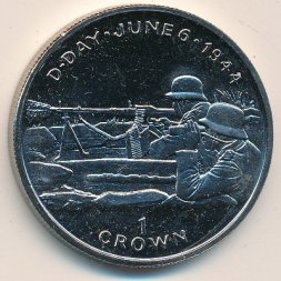 Остров Мэн 1 крона 1994 год