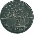 Остров Мэн 1 крона 2012 год - XXX летние Олимпийские Игры - Велоспорт