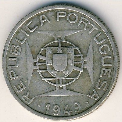 Мозамбик 5 эскудо 1949 год
