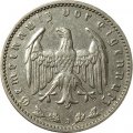 Третий Рейх 1 рейхсмарка 1938 год (J)