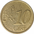 Люксембург 10 евроцентов 2006 год