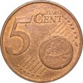 Германия 5 евроцентов 2008 год (A)