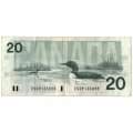 Канада 20 долларов 1991 год - подписи Bouey-Thiessen - VF