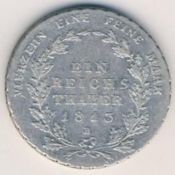 Пруссия 1 талер 1813 год