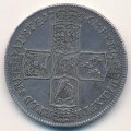 Великобритания 1/2 кроны 1746 год