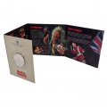 Великобритания 5 фунтов 2025 год - Легенды музыки — Iron Maiden (в буклете)