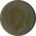 Великобритания 1 фартинг 1942 год - Крапивник