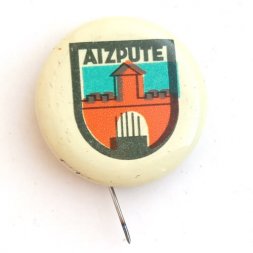 Значок-иголка Айзпуте. Aizpute. Латвия