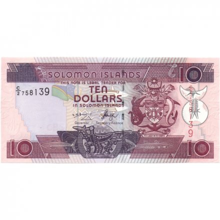 Соломоновы острова 10 долларов 2006 год - UNC