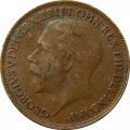 Великобритания 1 фартинг 1921 год - Король Георг V