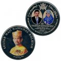Бруней 3 доллара 2004 год