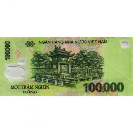 Вьетнам 100000 донгов 2017 год - VF