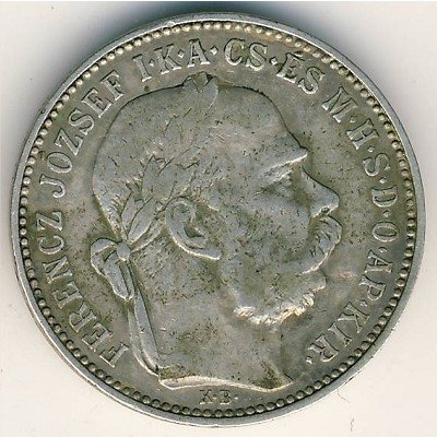 Венгрия 1 крона 1906 год