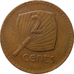 Фиджи 2 цента 1981 год