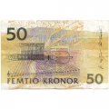 Швеция 50 крон 1996 год - Дженни Линд - F+