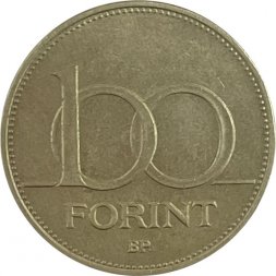 Венгрия 100 форинтов 1996 год