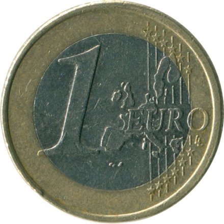 Нидерланды 1 евро 2001 год
