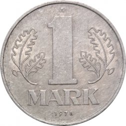 ГДР 1 марка 1978 год