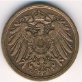 Германия 2 пфеннига 1916 год (A)
