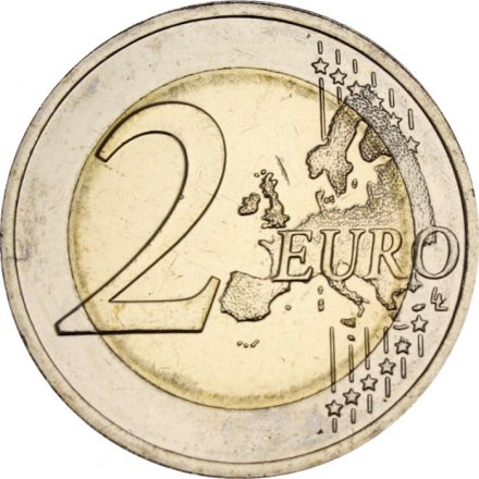 Латвия 2 евро 2025 год - Исторические области Латвии - Селия