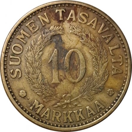Финляндия 10 марок 1932 год