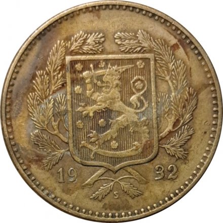 Финляндия 10 марок 1932 год
