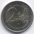Австрия 2 евро 2015 год - Берта фон Зутнер