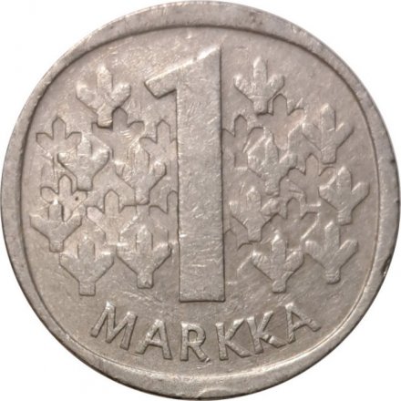 Финляндия 1 марка 1978 год