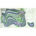 Швеция 10 крон 1979 год - Густав VI. Снежинки - F-VF