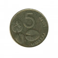 Финляндия 5 марок 1996 год