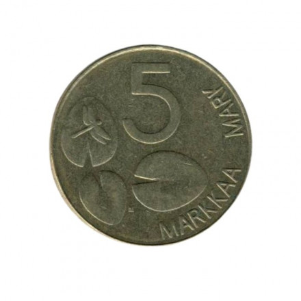 Финляндия 5 марок 1996 год
