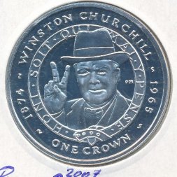 Фолклендские острова 1 крона 2007 год