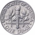 США 1 дайм (10 центов) 1995 год - Франклин Рузвельт (P)